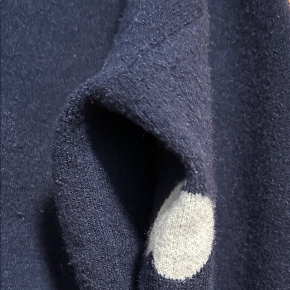 Polka Dot Sweater - Navy and White les serein - Picture 3 of 6